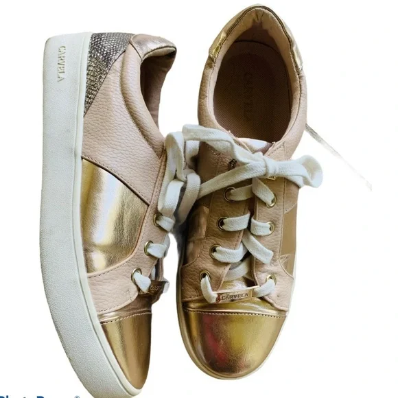 Carvela Jagger Embossed Women’s Trainers Sneakers - Picture 5 of 9